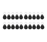 Amigocee 20 Pièces GEN2 CUID Android App MCT Modifier UID Tag Modifiable Porte-Clés NFC 1k S50 13,56 MHz Bloc de Carte 0 Inscriptible HF 14443A