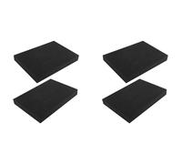 Amigocee 4 Pièces de Mousse à Séparer pour Boîte à Outils, Insert de Mousse Prédécoupée, Mousses D'Ombre Haute Densité 350x250x40mm