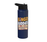 Amis de bingo Stainless Steel Insulated Water Bottle