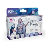 Ammo Ionic Éthéré | Set conçu avec ce Dont Vous Avez Besoin pour créer des palettes de Tons Blancs avec Une Excellente Couverture et Une Finition Mate Douce, Acrylique, Multicolore, 20 ML