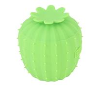 AMONIDA Beurrier Résistant à la Chaleur avec Ligne D'eau, Pot à Beurre en Silicone pour la Fraîcheur de la Cuisine et un Accès Facile, 1 unité (GREEN)