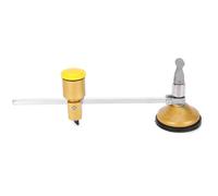 AMONIDA Boussole de Coupe Circulaire Professionnelle en Verre, Outil de Coupe Rotatif à 360 ° Durable pour une Précise du Verre, Diamètre 40 Cm, Construction Entièrement Métallique