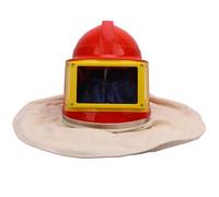 AMONIDA Casque de Sablage, Capot de Sablage de Type Alimentation en Air, Protecteur avec Lentille Double Couche et Cape d'épaule, Idéal pour la Peinture par Pulvérisation, Le Nettoyage du Sable, Le