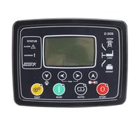 AMONIDA Contrôleur de Générateur d'affichage LCD, Module de Panneau de Commande de Groupe électrogène Polyvalent DKG309 pour Générateur avec Arrêt de Démarrage Automatique, Prise en Charge des