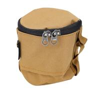 AMONIDA Couvercle de Bidon de Gaz, Design Portable et Compact (Large) | Polyester indéchirable, étui de protection, idéal pour les activités de plein air, camping