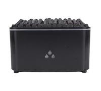 AMONIDA Diffuseur d'huiles Essentielles coloré, Humidificateur de Diffuseur d'air de Flamme de Cheminée de 160 ML avec Protection 'arrêt Automatique, 'aromathérapie Ultrasonique Silencieux pour