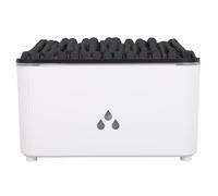 AMONIDA Diffuseur d'huiles Essentielles coloré, Humidificateur de Diffuseur d'air de Flamme de Cheminée de 160 ML avec Protection 'arrêt Automatique, 'aromathérapie Ultrasonique Silencieux pour