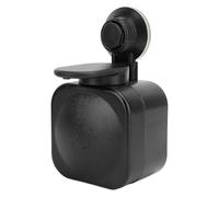 AMONIDA Distributeur de Savon à Forte Puissance D'aspiration, Bouteille à Pression Murale Pratique pour Les Stations à Usage Domestique, Limite de Poids de 3KG (Black)