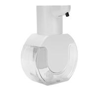 AMONIDA Distributeur de Savon Automatique sans Contact de 420ML, Rechargeable pour Usage Domestique dans la Salle de Bain, Fonctionnement par Capteur Intelligent, Matériau ABS étanche (Type de