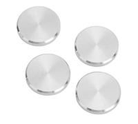 AMONIDA Ensemble de 4 Couvercles de Bouton D'ouverture en Métal, Accessoires de Bouton Avant en Alliage D'aluminium Solide pour A77 A76 A78 A50 MK I II III