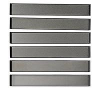 AMONIDA Ensemble de Pierres à Aiguiser Professionnelles pour Pierre à Aiguiser de Cuisine et Affûtage de Couteaux, Outils Durables et Légers pour un Usage Domestique (6PCS)