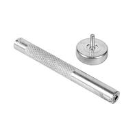 AMONIDA Ensemble D'outils de Poinçonnage D'œillets, Tailles 4mm-20mm (150#) | Acier au carbone durable, Facile à transporter, Idéal pour le travail du cuir, Convient aux vêtements et aux rideaux