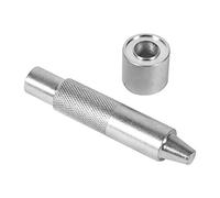 AMONIDA Ensemble D'outils de Poinçonnage D'œillets, Tailles 4mm-20mm | Acier au carbone durable, Facile à transporter, Idéal pour le travail du cuir, Convient aux vêtements et aux rideaux