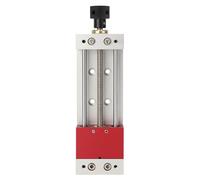 AMONIDA Étau D'établi en Aluminium, capacité de Serrage de 100 Mm | Traitement CNC, construction durable, résistant à l\'usure, conception à double manchon