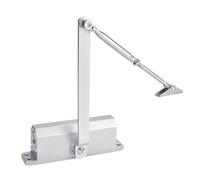 AMONIDA Ferme-porte Aérien Robuste, Ferme-porte Automatique Résistant au Feu pour un Poids de 45 à 75 Kg, Largeur de 600 à 1 200 Mm avec Test d'incendie Heure et Vitesse de Fermeture Réglable,