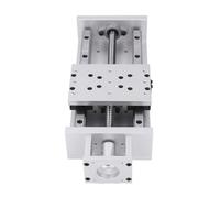 AMONIDA Guide de Rail Linéaire à Vis à Billes de 200mm, étape de Mouvement Linéaire Durable pour les Systèmes CNC NEMA23 en Alliage D'aluminium 1 unité