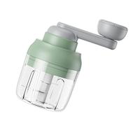 AMONIDA Hachoir à Ail Portatif Manuel Efficace pour la Cuisine à Domicile, Cuisine en Plein Air ABS 1 X unité (GREEN)