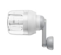 AMONIDA Hachoir à Ail Portatif Manuel Efficace pour la Cuisine à Domicile, Cuisine en Plein Air ABS 1 X unité (WHITE)