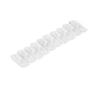 AMONIDA Jeu de 10 Bandes de Pare-Chocs de Tronçonneuse Résistantes à l'usure pour 021 023 025 MS210 MS230 MS250, Pièces de Rechange Parfaites pour Les Outils de Jardin