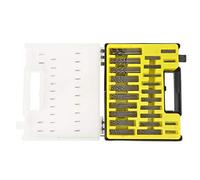 AMONIDA Jeu de Mini-ouvre-trous Torsadés, 150 Pièces, en Acier Rapide Durable pour les Projets de Loisirs