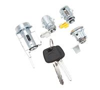 AMONIDA Kit de Serrure de Barillet D'allumage pour LN108 LN105, Serrure de Porte Haute Précision et Haute sensibilité, 4 Serrures et 2 Clés