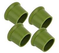 AMONIDA Lot de 20 Bouchons de Vin en Silicone, Couvercles de Bouteilles Souples et Non Toxiques pour un Usage Domestique, Idéaux pour le Stockage du Vin et des Boissons (GREEN)