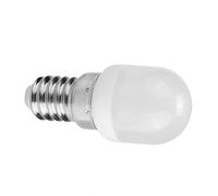 AMONIDA Mini Ampoule LED Précise pour Réfrigérateur, Lampe E14 T22 2W 220V pour Maison et Bureau, ABS Blanc Chaud 0.9x2,1 Pouces (lumière blanche)