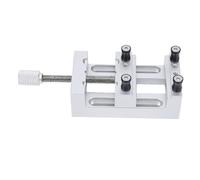 AMONIDA Mini étau D'établi pour Artisanat, 0 à 47 Mm | Mâchoires souples en caoutchouc, alliage d\'aluminium 6061, petite pince de table CNC pour la réparation de bijoux et le