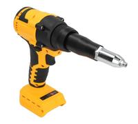 AMONIDA Outil de Rivetage sans Fil, Riveteuse Automatique sans Balais Puissante pour Mécaniciens et Métallurgistes Jaune 3.2-4.8mm