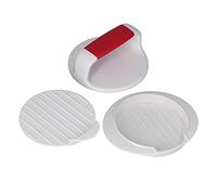 AMONIDA Presse à Hamburgers Antiadhésive, Fabricant de Galettes de Hamburger pour la Cuisine, Outil de Cuisine DIY en ABS de qualité Alimentaire