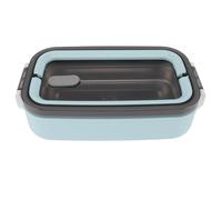 AMONIDA Récipient Alimentaire pour Déjeuner, Boîte à Isolée Portable en Acier Inoxydable 304 pour le Bureau et L'école 700ml (bleu clair)