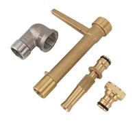 AMONIDA Robinet en Laiton G3/4 pour Prise D'eau Rapide | Conception étanche, Matériau en laiton robuste, Débit d\'eau facile à contrôler, Idéal pour les systèmes de gicleurs