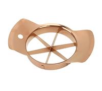 AMONIDA Séparateur de Fruits Multifonctionnel en Acier Inoxydable, pour Couper Facilement les Fruits à la Maison, 9,5x8,1x15,7 Cm (Or Rose)