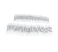 AMONIDA Stylos Gel Noirs 100 Pièces, Encre Ultra Fine 0.5mm à Séchage Rapide pour L'écriture et L'étude, Utilisation Confortable