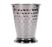 AMONIDA Tasse Julep en Acier Inoxydable 400 Ml, Verre à Boire en Métal, Tasse de Bar Lisse et Antidérapante, Idéale pour les Juleps à la Menthe, les Cocktails et les Fêtes (Tapez 3)