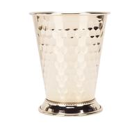 AMONIDA Tasse Julep en Acier Inoxydable 400 Ml, Verre à Boire en Métal, Tasse de Bar Lisse et Antidérapante, Idéale pour les Juleps à la Menthe, les Cocktails et les Fêtes (Tapez 2)