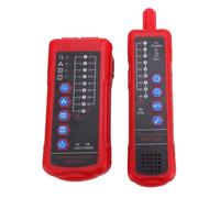 AMONIDA Testeur de Câble Réseau, Détecteur de Ligne Multifonction, Kit d'outils de Test de continuité de Ligne Téléphonique Ethernet pour CAT5 CAT6 avec Port RJ45 RJ11, Idéal pour la Maintenance du