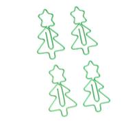 AMONIDA Trombones Fantaisie Mignons Pinces Multi-usages en Métal galvanisé pour le Bureau de L'école à Domicile 100 Pièces