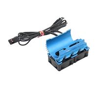 AMONIDA Ventilateur de Refroidissement de Moteur sans Balais avec Double Conception de Refroidissement pour une Dissipation Efficace de la Chaleur dans les Voitures RC 1/8 et 1/10, Alliage
