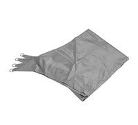 AMONIDA Voile d'ombrage Quadrilatère, Auvent pour Jardin, Balcon, Aire de Jeux, Parc, Pare-Soleil Extérieur avec Cordes en Tissu Oxford (Quadrilatère rectangulaire de 4 * 5 mètres)