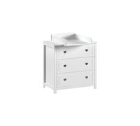 Amori commode plan à langer blanc