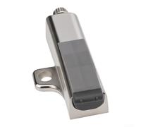 Amortisseur d'armoire de cuisine en métal réglable et robuste | Alliage de zinc, longueur de 72 mm, fonctionnement silencieux, résistance réglable, lot de 5