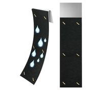 Amortisseur de bruit de de gouttière 2 pièces Amortisseur de son | Amortisseur de bruit pour gouttière pour maison, bureau, extérieur, bâtiments commerciaux