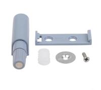 Amortisseur de porte d'armoire à fermeture douce pour armoires de cuisine Fermeture silencieuse Finition grise Taille standard