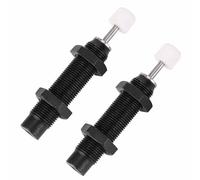 Amortisseur de pression d', course M12 x 10 mm, cylindre pneumatique hydraulique, amortisseur de chocs, construction en métal durable pour la stabilité des machines automatisées