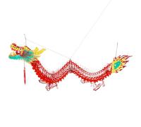 Amosfun 1.5m Lanterne Dragon Décorative Plastique pour Nouvel an Chinois Fête du Printemps