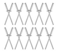Amosfun 200 Pièces Rivet Aveugle à Tête Bombée Ouverte M3.2x13 en | Riveteuses Manuelles et Pneumatiques, Montage de Meubles et Gouttières, Argenté