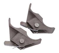 Amosfun 2pcs Pince de Fixation D’échafaudage, Pince de Couplage Échafaudage en Fer, Argenté, Double Oreille, Connexion Stable, Installation Facile, pour Clôtures et Rénovation