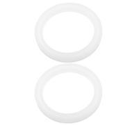 Amosfun 4 Pièces Anneau Diffuseur D'arôme pour Ampoule en Silicone, Blanc | Diffusion Continue, Ajustement sans Gêner la Lumière, pour Chambre et Maison, Compatible Ampoule à Incandescence