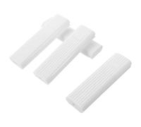 Amosfun 4 Pièces Storez Enrouleur Blanc pour Fenêtre Poignée Carrée, Design Moderne et Minimaliste en Plastique, Réglage Facile et Gain de Place pour Usage Domestique